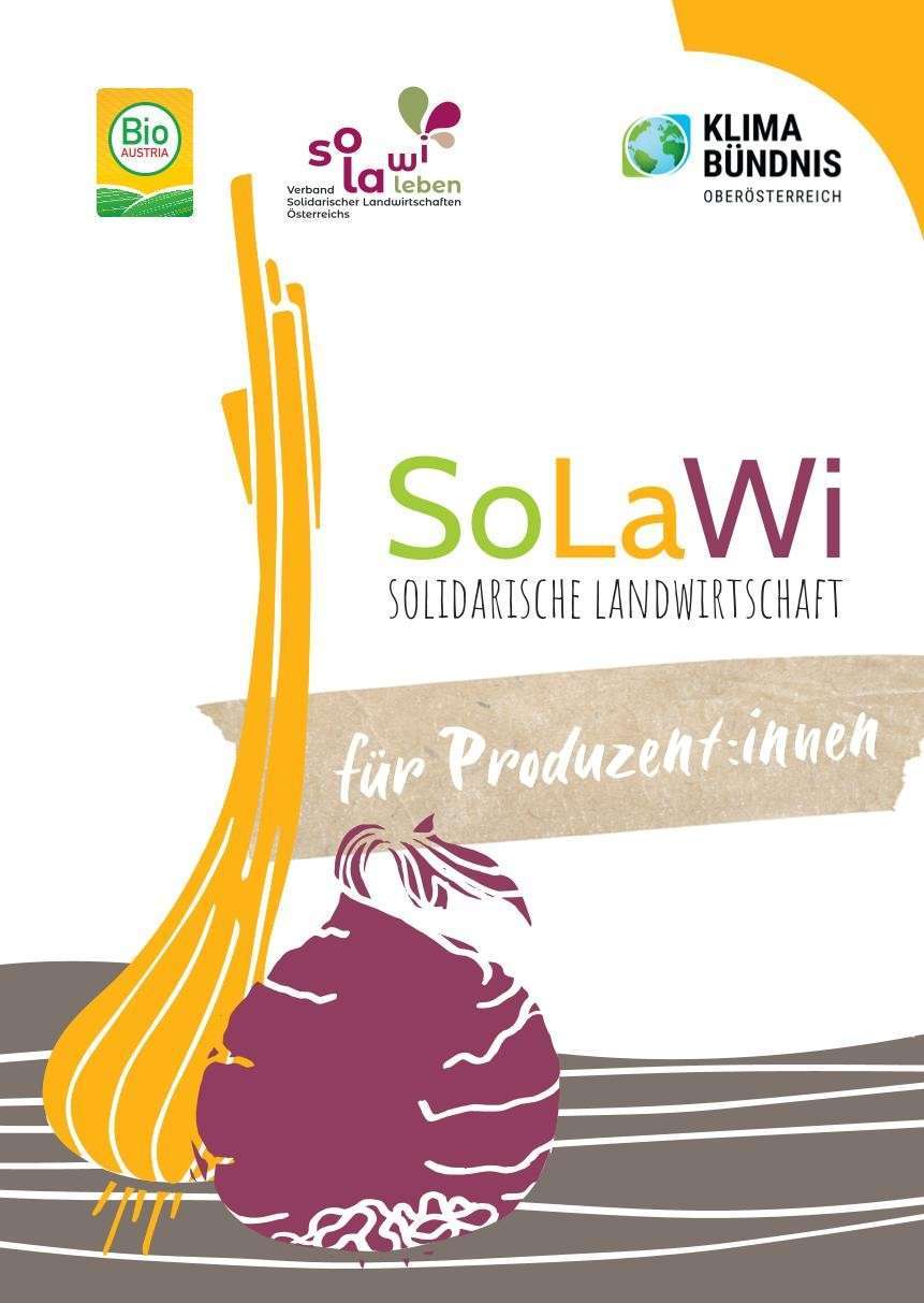 Solawi Borschüre Titelseite